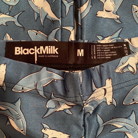 Black Milk Mr. Shark Leggings NWOT - Picture 2 of 4